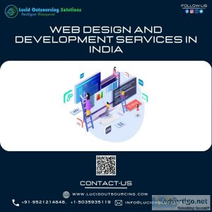 Web design and development services in india | lucid outsourcing