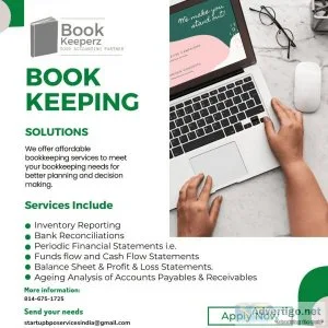 Get affordable bookkeeping services in punjab | bookkeeperz