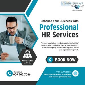 Get employee self-service portal & app by top hr services in guj