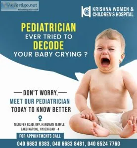Best paediatrician near me | krishna hospital