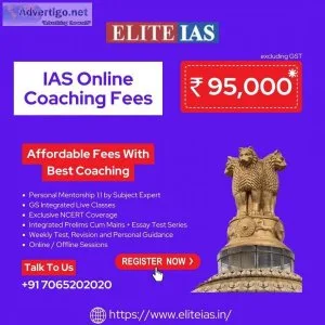 Prepare for ias with elite ias academy - best online coaching fe