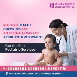 Pediatric services in hyderabad | krishna hospital