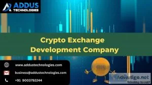 Crypto exchange development company- addus technologies