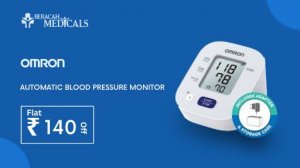 Omron - automatic blood pressure monitor flat rs140 offer