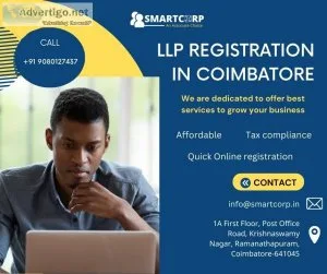 Online llp registration in coimbatore | limited liabiity partner