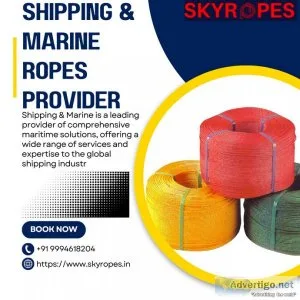 Leading shipping & marine ropes provider | sky ropes