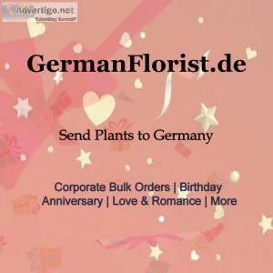 Online delivery of plants in germany