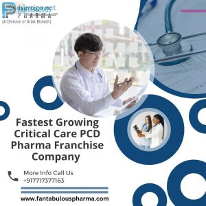 Critical care pharma franchise