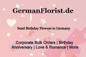 Send beautiful birthday flowers to germany - germanfloristde