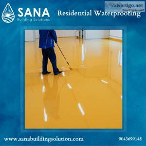 Residential waterproofing | house waterproofing near me | home w