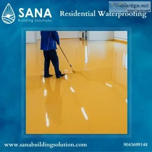Residential waterproofing | house waterproofing near me | home w