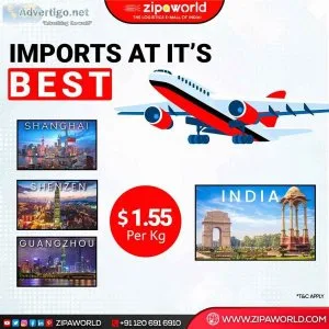Air freight forwarder: zipaworld innovation pvt ltd