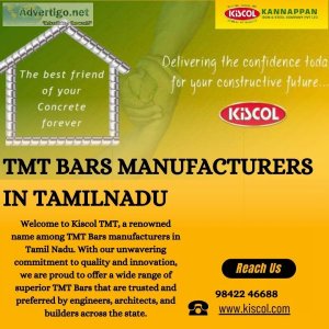 Tmt bars manufacturers in tamil nadu