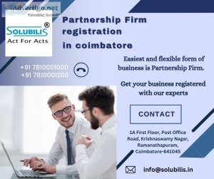 Partnership firm registration in coimbatore | get partnership de