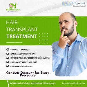 Treatment for hair transplantation and hair loss in patna