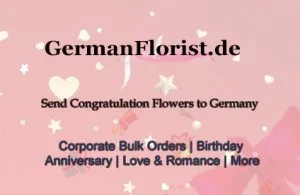 Send congratulations flowers to germany - germanfloristde
