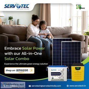 Buy solar products combo from servotech