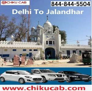 Convenient and affordable delhi to jalandhar cab service via chi