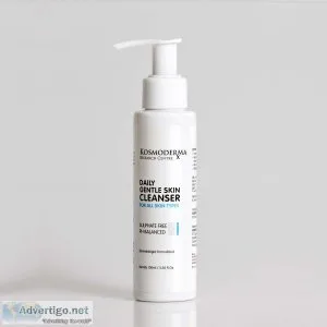 Soap-free daily gentle skin cleanser for oil-free glow & skin hy