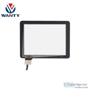 8 inch iic i2c glass+glass 5points pcap projected capacitive tou