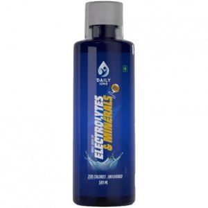 Mineral drops water