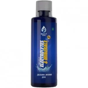 Mineral drops water