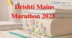 Drishti ias mains marathon 2023