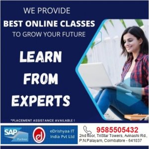 Edrishyaa for sap global certification