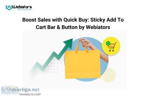 Boost sales with quick buy: sticky add to cart bar & button by w