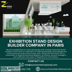 Exhibition booth builders in paris
