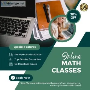 Help with online math classes with different subjects