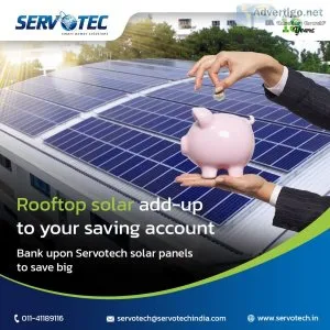 Rooftop solar panels