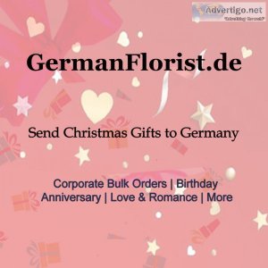 Send heartwarming christmas gifts to germany - shop now