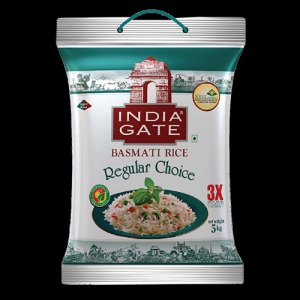 Enjoy the real taste with india gate regular choice basmati rice