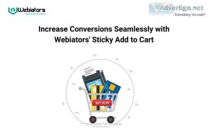 Increase conversions seamlessly with webiators sticky add to car