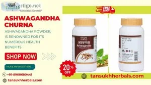 Buy ashwagandha churna (???????? ?????) online ? tansukh herbals