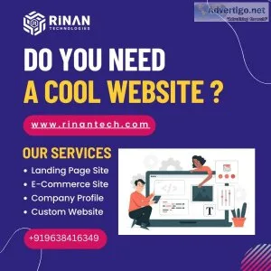 Rinan Tech provide Web design and development services in Jaipur