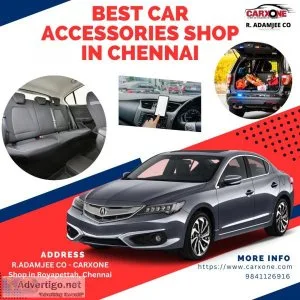 Best car accessories shop in chennai | r adamjee co carxone