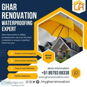 Roof waterproofing expert in delhi ncr