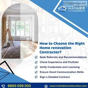 Home renovation services in noida - mahabir construction