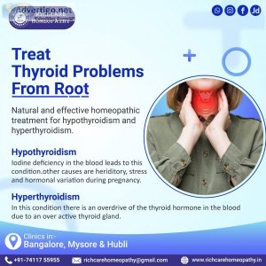 Thyroid treatment & cure | homeopathic medicine for thyroid
