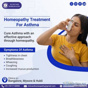 Asthama treatment, cure & medicine in homeopathy