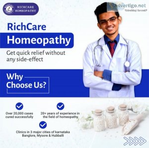 Homeopathy treatments & clinic-bangalore, mysore & hubli