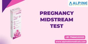 Pregnancy midstream test