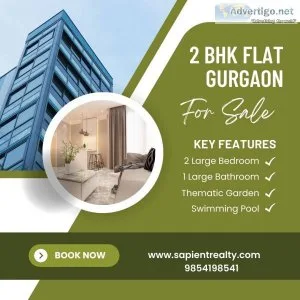 Experience comfort and luxury: your dream 2 bhk flat in gurgaon 