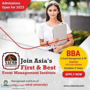 Best bba in event management institute in india