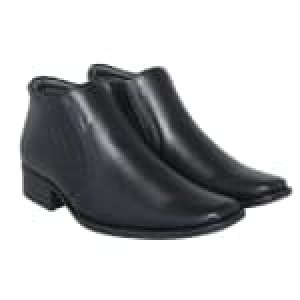 Ankle leather boots for men