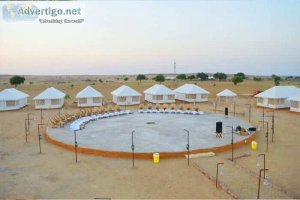 Desert camp in jaisalmer