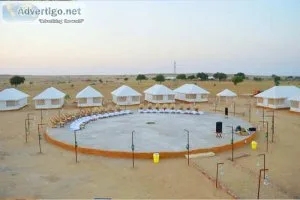 Desert camp in jaisalmer