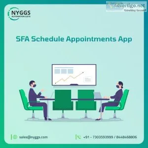 Best sfa schedule appointments software in india